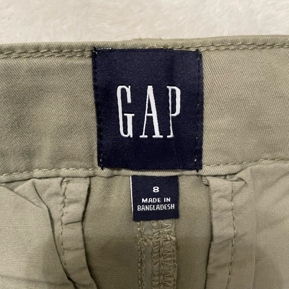 Gap Women's Slim Ankle Pant in Green size: 8 - Picture 3 of 11